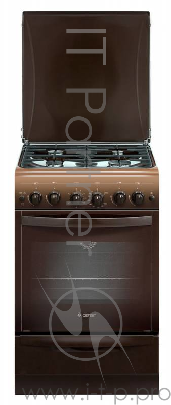 Плита газовая GEFEST ПГ 5100-02 0001 коричневый