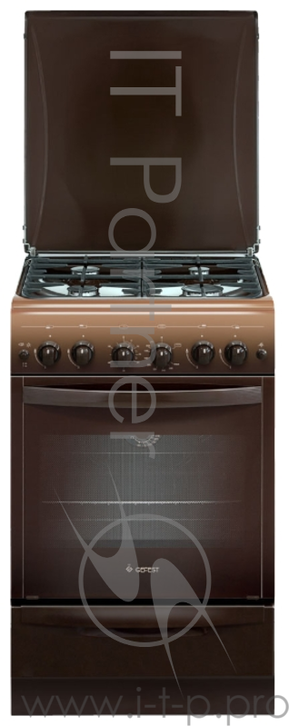 Плита газовая GEFEST ПГ 5100-02 0001 коричневый