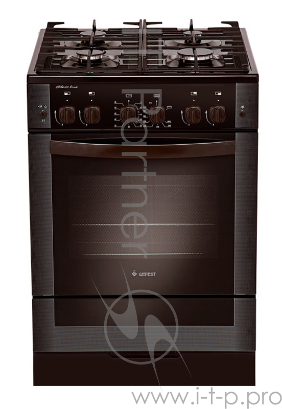 Плита газовая GEFEST ПГ 6500-02 0045 коричневый