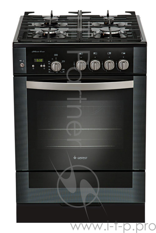 Плита газовая GEFEST ПГ 6500-03 0044 черный