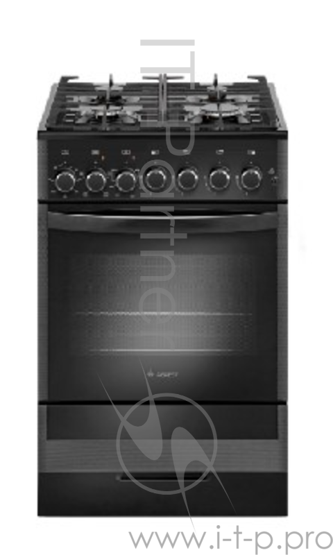 Плита комбинированная GEFEST ПГЭ 5502-02 0044 черный