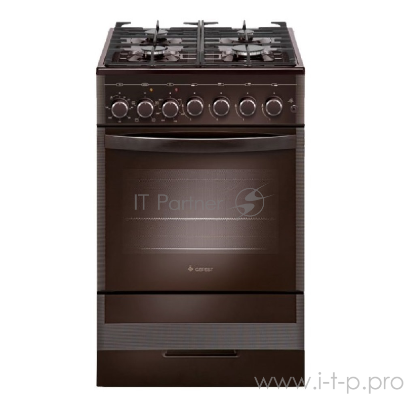 Плита комбинированная GEFEST ПГЭ 5502-02 0045 коричневый