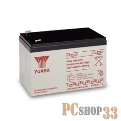 батареи Yuasa Батарея для ИБП NP12-12 12V/12Ah