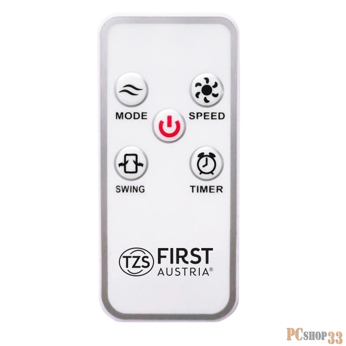Вентилятор напольный FIRST Мощность 60 Вт. Пульт дистанционного управления FA-5560-3 White