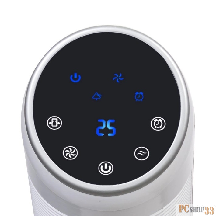 Вентилятор напольный FIRST Мощность 60 Вт. Пульт дистанционного управления FA-5560-3 White