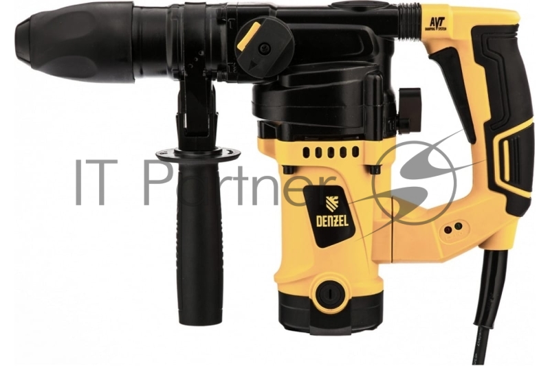 Перфоратор электрический DENZEL RHV-1100-26 SDS-plus 1100Вт 4Дж 3 реж 26610