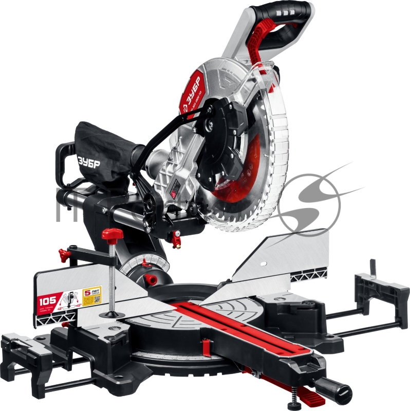 Торцовочная пила с протяжкой ЗУБР ЗПТ-305-1800 ПЛ