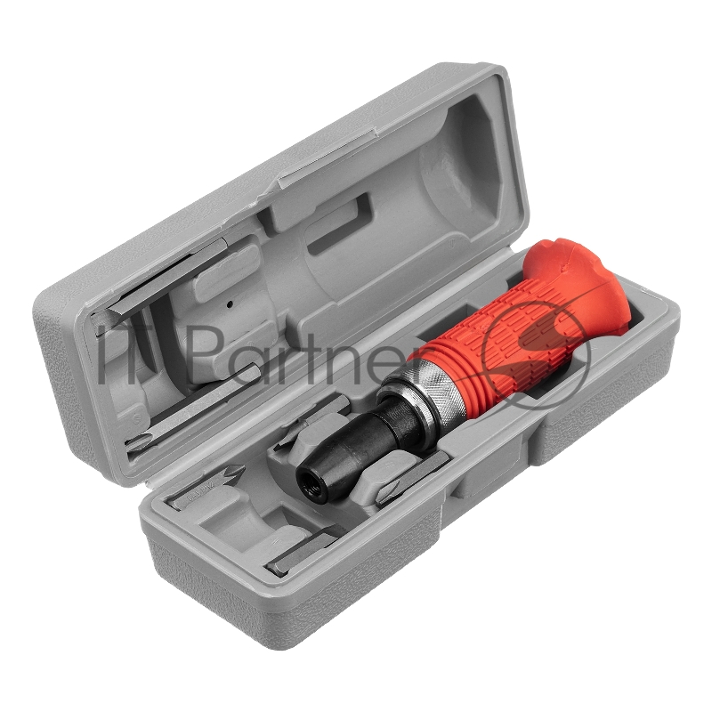 Отвертка ударно-поворотная MATRIX 11579 1/2, набор бит, 6 шт., обрезиненная ручка, в пласт. боксе