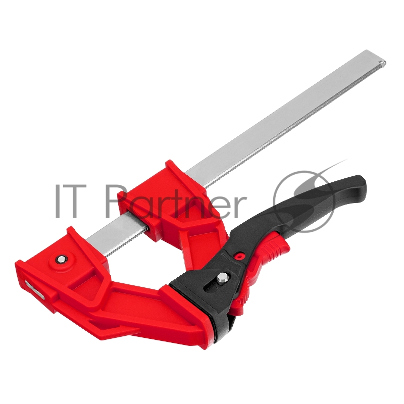 Реечная быстрозажимная усиленная струбцина MATRIX 200х100х351мм, штанга 5х22мм 20726