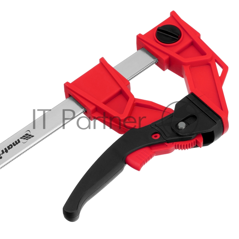 Реечная быстрозажимная усиленная струбцина MATRIX 200х100х351мм, штанга 5х22мм 20726