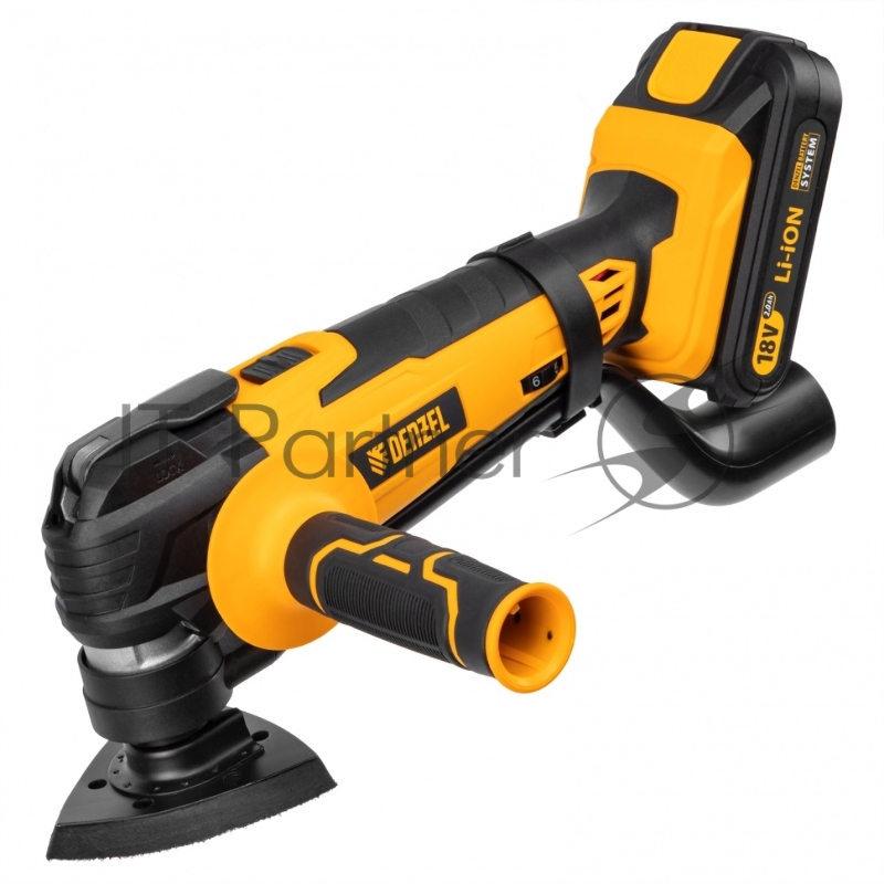 Многофункциональный инструмент аккумуляторный DENZEL MTL-IB-18-02 Li-Ion 18 В 15 Ач 28401