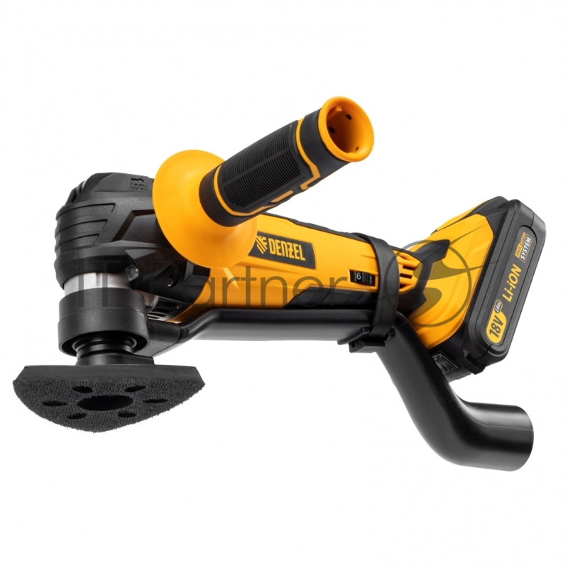 Многофункциональный инструмент аккумуляторный DENZEL MTL-IB-18-02 Li-Ion 18 В 15 Ач 28401