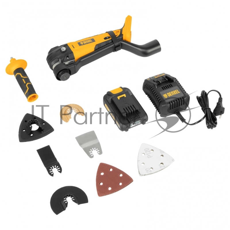 Многофункциональный инструмент аккумуляторный DENZEL MTL-IB-18-02 Li-Ion 18 В 15 Ач 28401