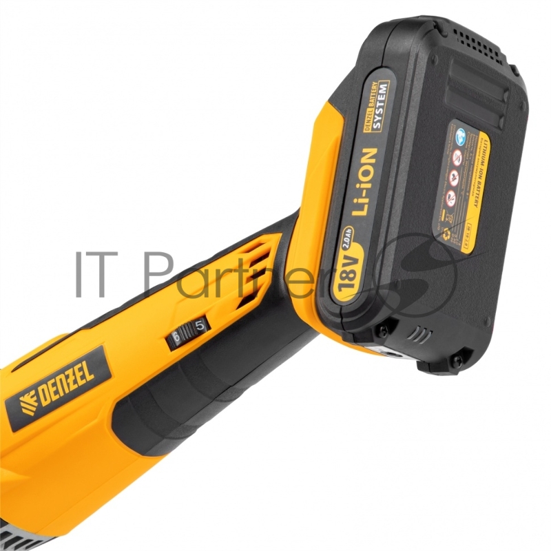 Многофункциональный инструмент аккумуляторный DENZEL MTL-IB-18-02 Li-Ion 18 В 15 Ач 28401