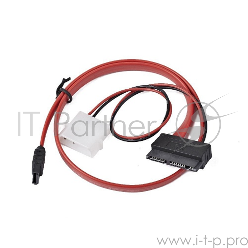Кабель Gembird/Cablexpert Кабель Combo micro SATA , molex+SATA/microSATA, 9pin+7pin,для 1.8