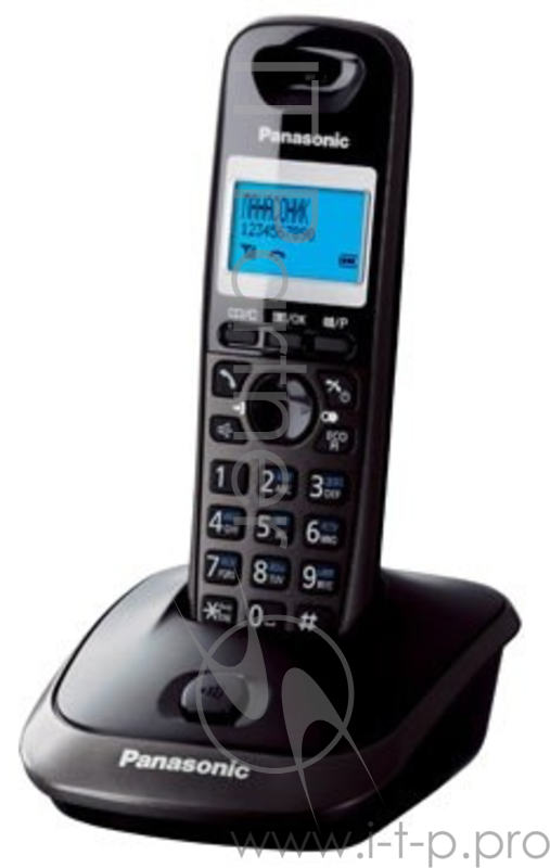 Радиотелефон Panasonic KX-TG2511RUT, DECT, с опред.номера, титан