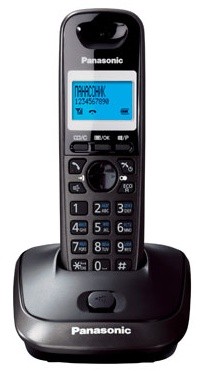 Радиотелефон Panasonic KX-TG2511RUT, DECT, с опред.номера, титан