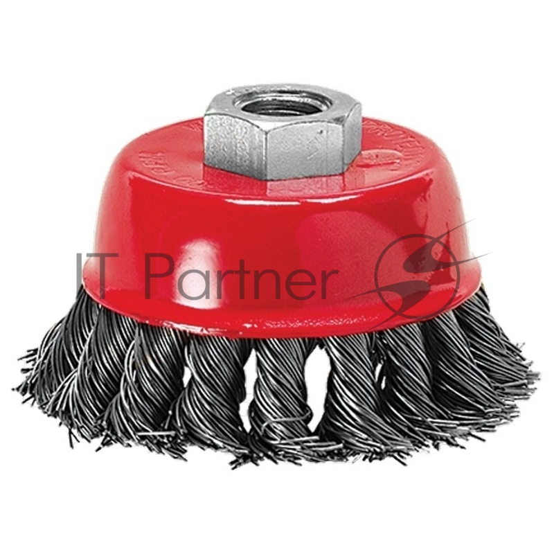 Щетка для УШМ MATRIX 74629, 150 мм, М14, чашка, крученая металлическая проволока