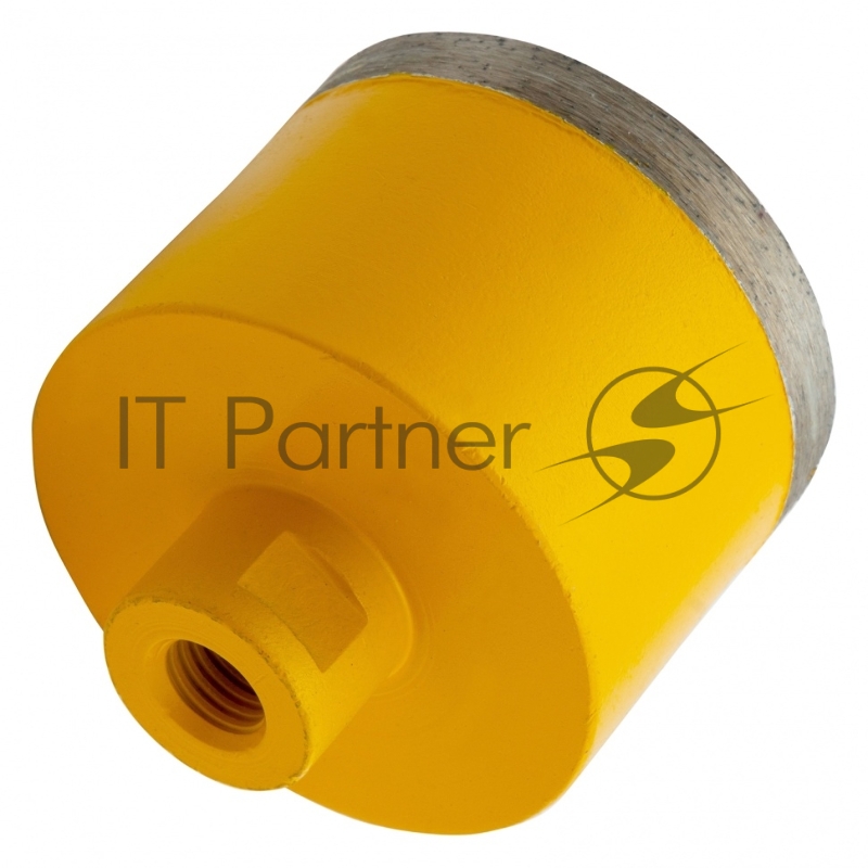 Сверло алмазное по керамограниту DENZEL 75мм мокрое резание, М14 72695