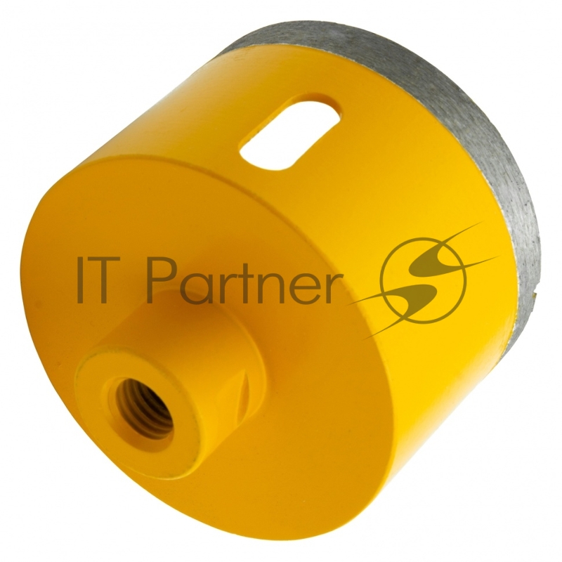 Сверло алмазное по керамограниту DENZEL 82мм мокрое резание, М14 72696