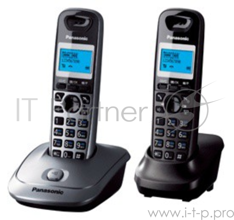 Радиотелефон Panasonic KX-TG2512RU1, DECT, с опред.номера, доп. трубка
