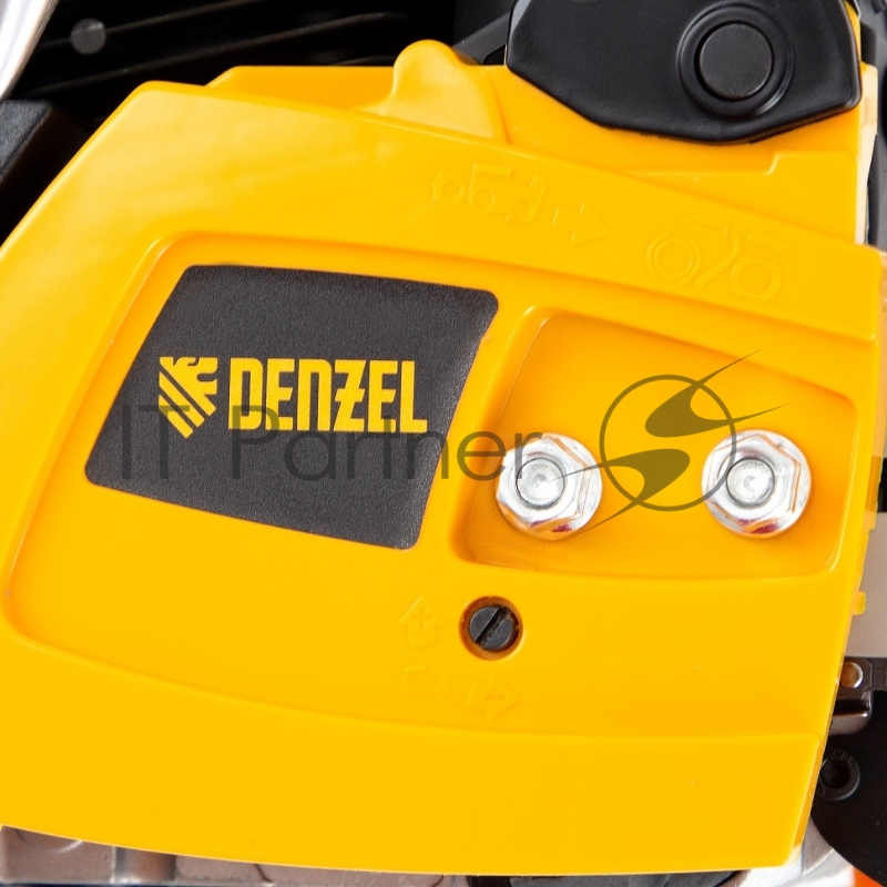 Пила цепная бензиновая DENZEL DGS-5218, шина 45 см, 52см3, 3,5 л.с., шаг 0,325, паз 1,5 мм,