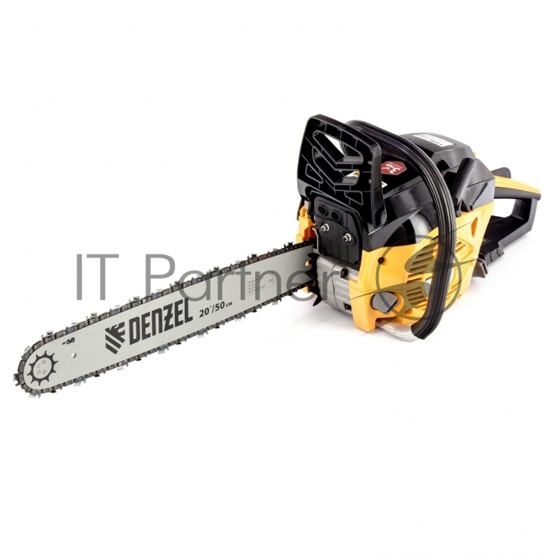 Пила цепная бензиновая Denzel DENZEL DGS-5820, шина 50 см, 58см3, 4,1 л.с., шаг 0,325, паз 1,5 мм,