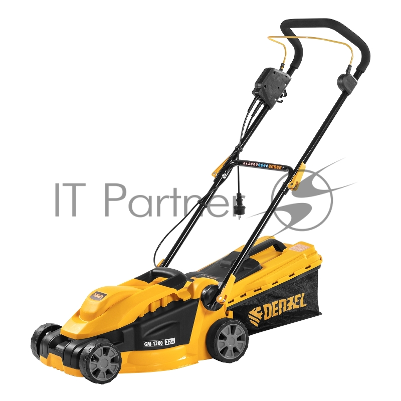 Газонокосилка электрическая Denzel GM-1200, 1200 Вт 96615
