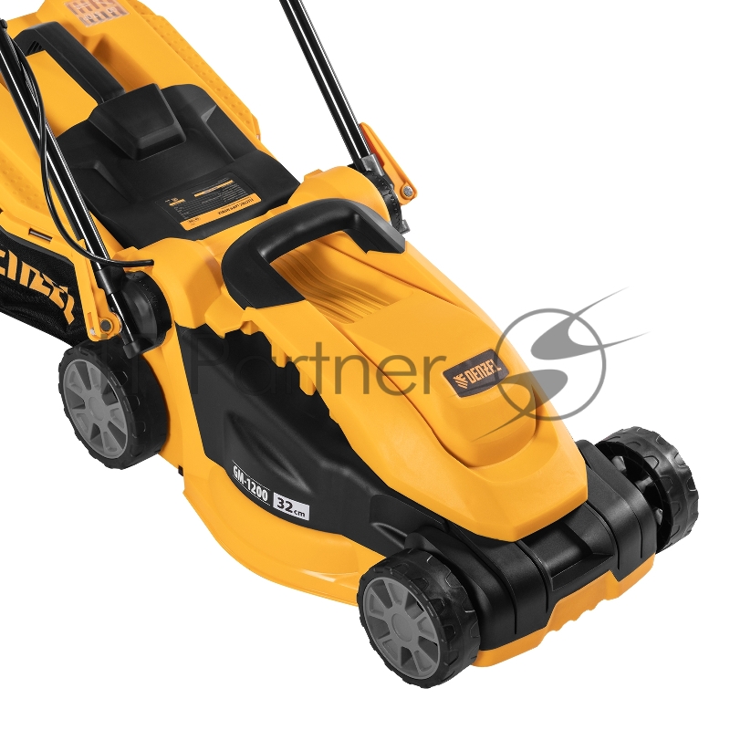 Газонокосилка электрическая Denzel GM-1200, 1200 Вт 96615