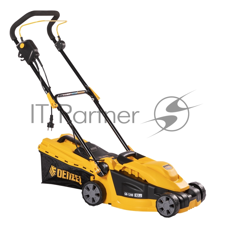 Газонокосилка электрическая Denzel GM-1200, 1200 Вт 96615
