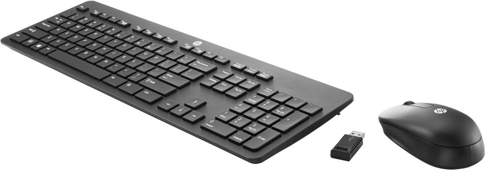 Опция для ноутбука HP N3R88AA Combo Wireless Business Slim Keyboard/Mouse USB black