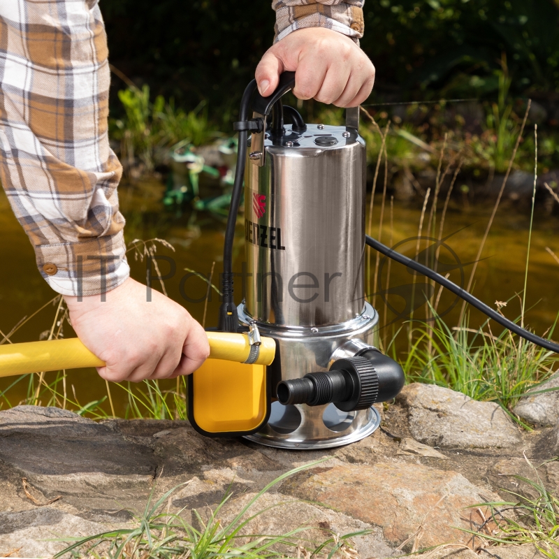 Насос DENZEL DP1100X дренажный 1100Вт подъем 11м 15500л/ч