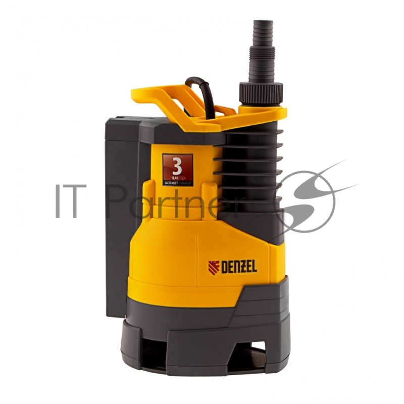 Насос DENZEL DPХ950 дренажный х-pro 950Вт подъем 8.5м 15500л/ч