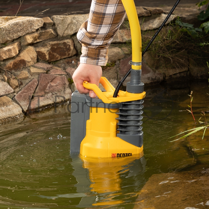 Насос DENZEL DPХ950 дренажный х-pro 950Вт подъем 8.5м 15500л/ч