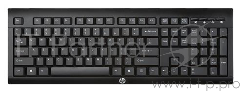 Опция для ноутбука HP K2500 E5E78AA Wireless Keyboard USB black