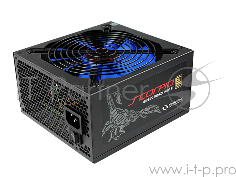 Блоки питания Raidmax RX-835AP-S Блок питания RX-835AP-S (Модульный, ATX v2.3, 835W, Active PFC, 135mm Fan, 80 Plus Bronze) RX-835AP-S Retail