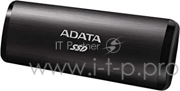 Накопитель внешний 1.8 512GB ADATA SE760 Black External SSD ASE760-512GU32G2-CBK USB 3.2 Gen 2 Type-C, 1000R, USB 3.2 Type-C to C cable,USB 3.2 Type-C to A cable, Quick Start Guide, RTL
