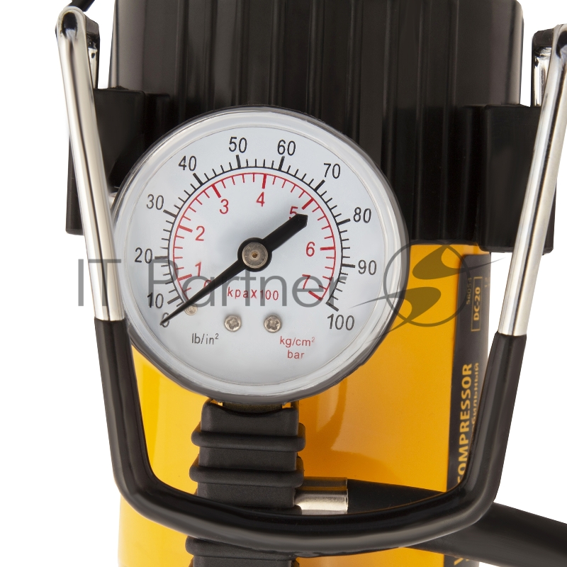 Компрессор автомобильный Denzel DС-20, 12 В, 10 атм., 35 л/мин // 58054