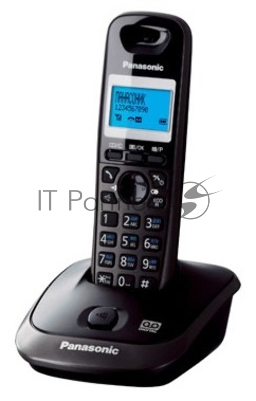 Радиотелефон Panasonic KX-TG2521RUT, DECT, с опред.номера, с автоотв., титан