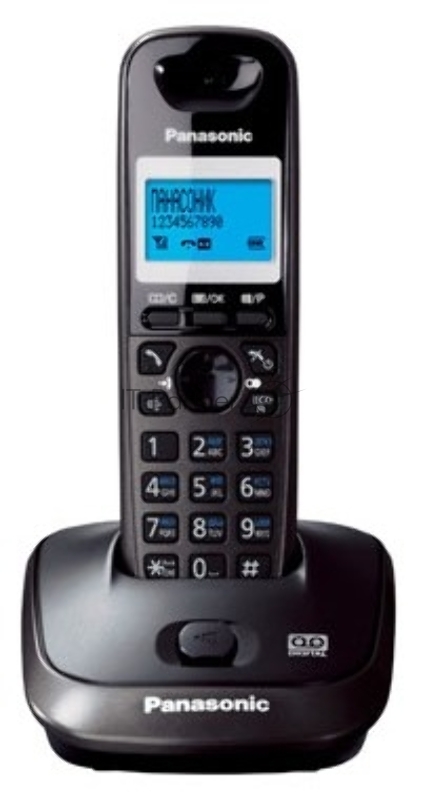 Радиотелефон Panasonic KX-TG2521RUT, DECT, с опред.номера, с автоотв., титан