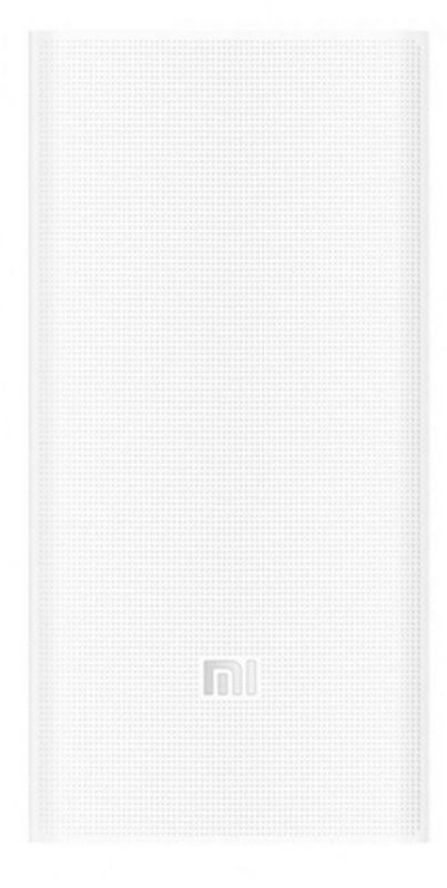 Мобильный аккумулятор Xiaomi Mi Power Bank 2 Li-Pol 20000mAh 2.4A+2.4A белый 2xUSB
