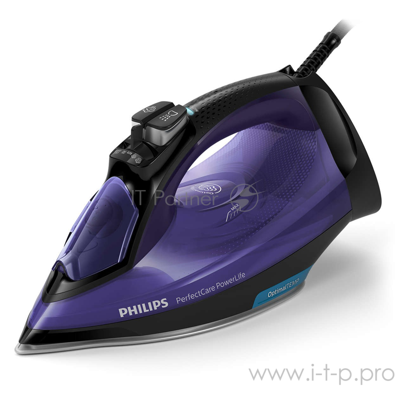 Утюг Philips GC3925/30 2500Вт синий/черный