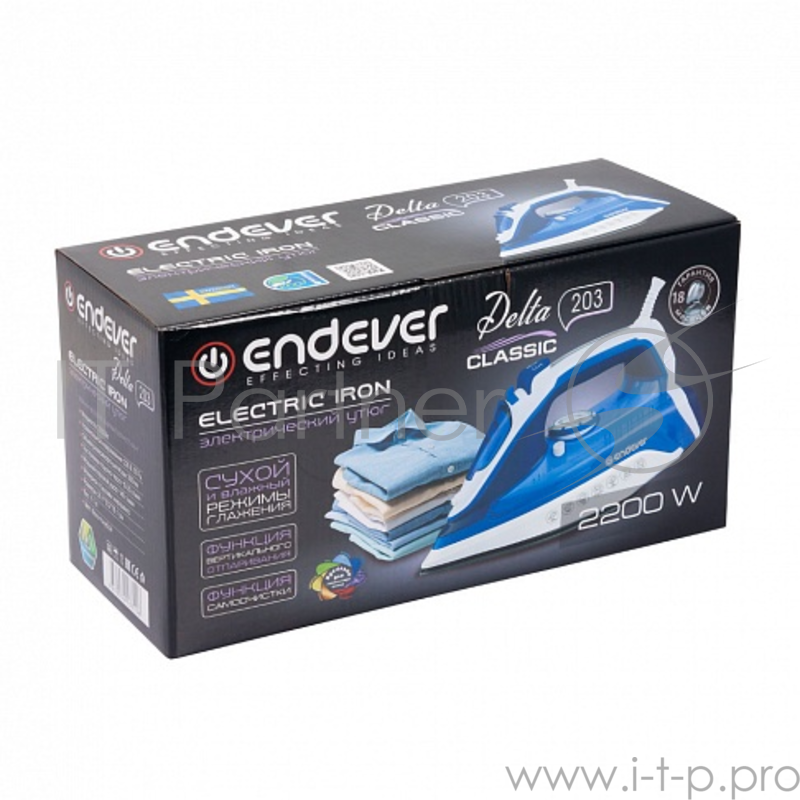 Утюг Endever Delta 203