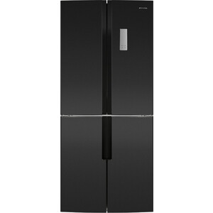 Холодильник Maunfeld MFF182NFSB черный (двухкамерный)