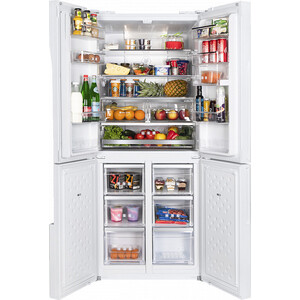 Холодильник Maunfeld MFF182NFW белый (двухкамерный)