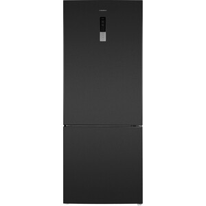 Холодильник Maunfeld MFF1857NFSB черный (двухкамерный)