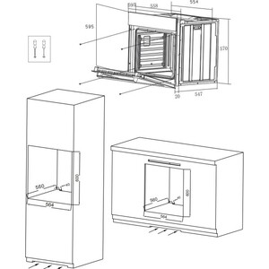Шкаф духовой электрический MAUNFELD EOEM.769S2B
