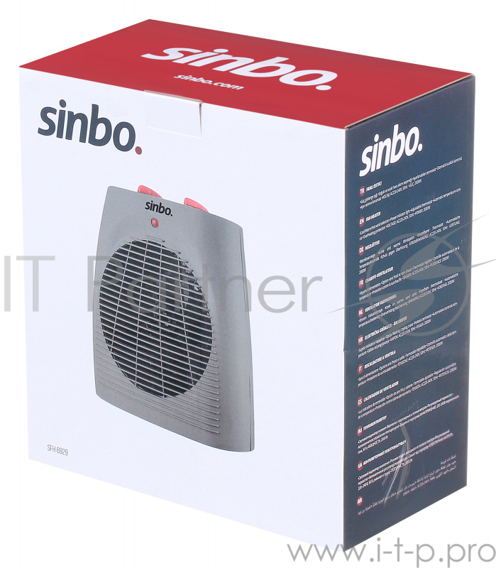 Тепловентилятор Sinbo SFH 6929 2000Вт серый/оранжевый