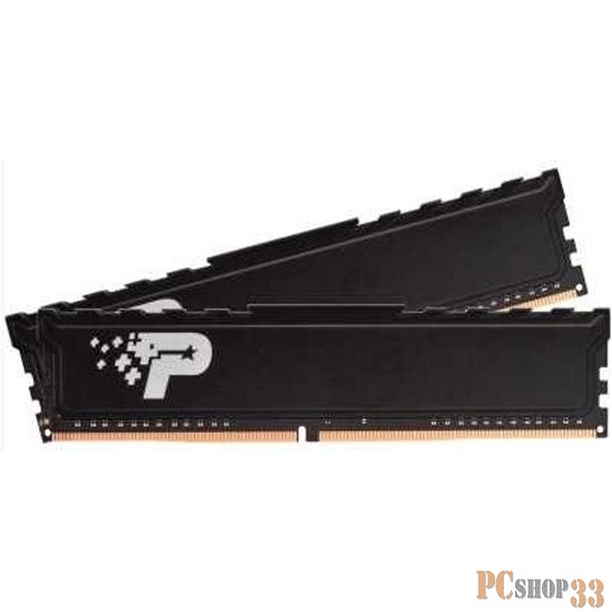 Модуль памяти DDR 4 DIMM 64Gb (16Gbx2) PC25600, 3200Mhz, PATRIOT Signature (PSP464G3200KH1) (retail)