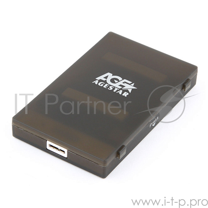 Контейнер для HDD AgeStar 3UBCP1-6G (BLACK) USB 3.0 Внешний корпус 2.5